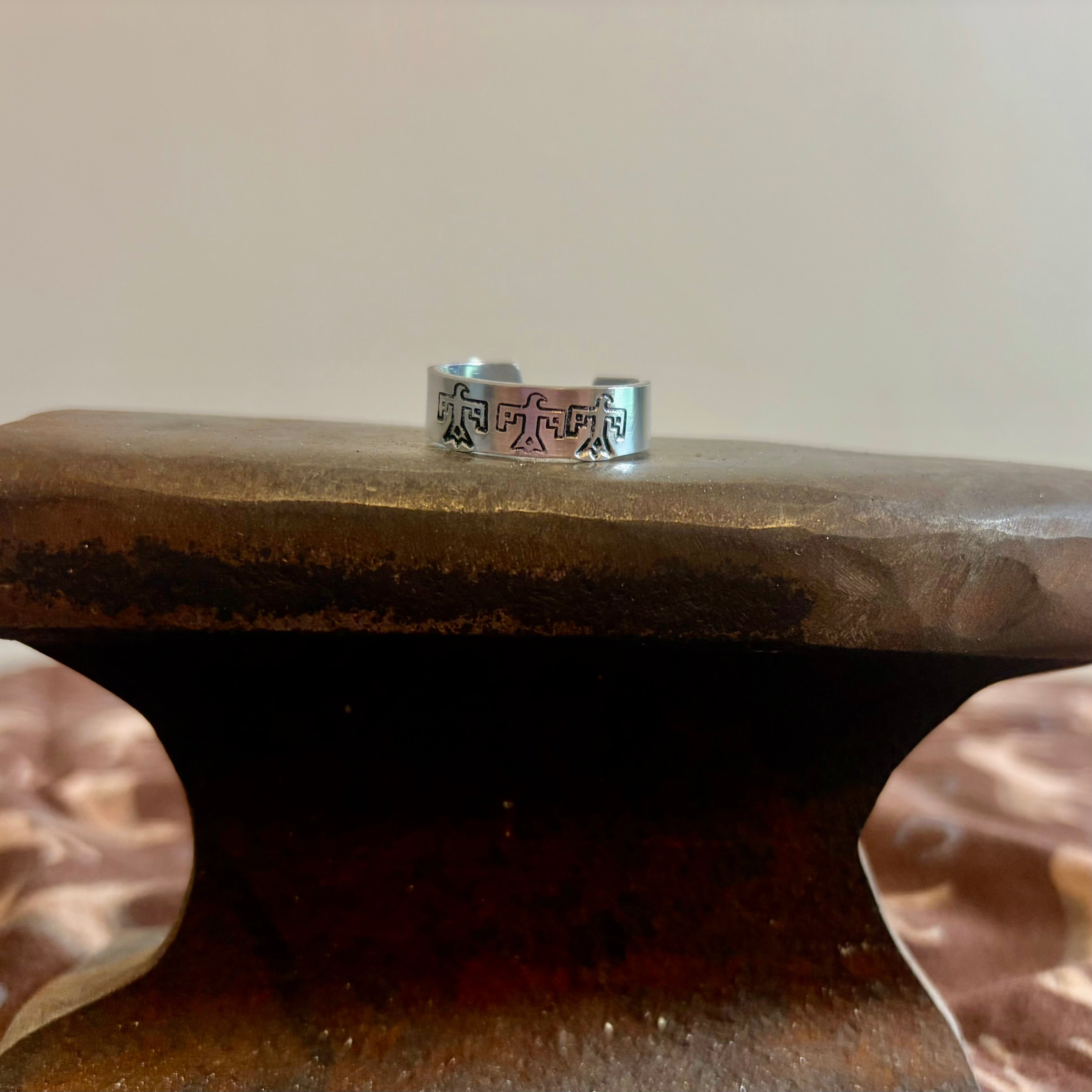 Thunderbird Stacker Ring