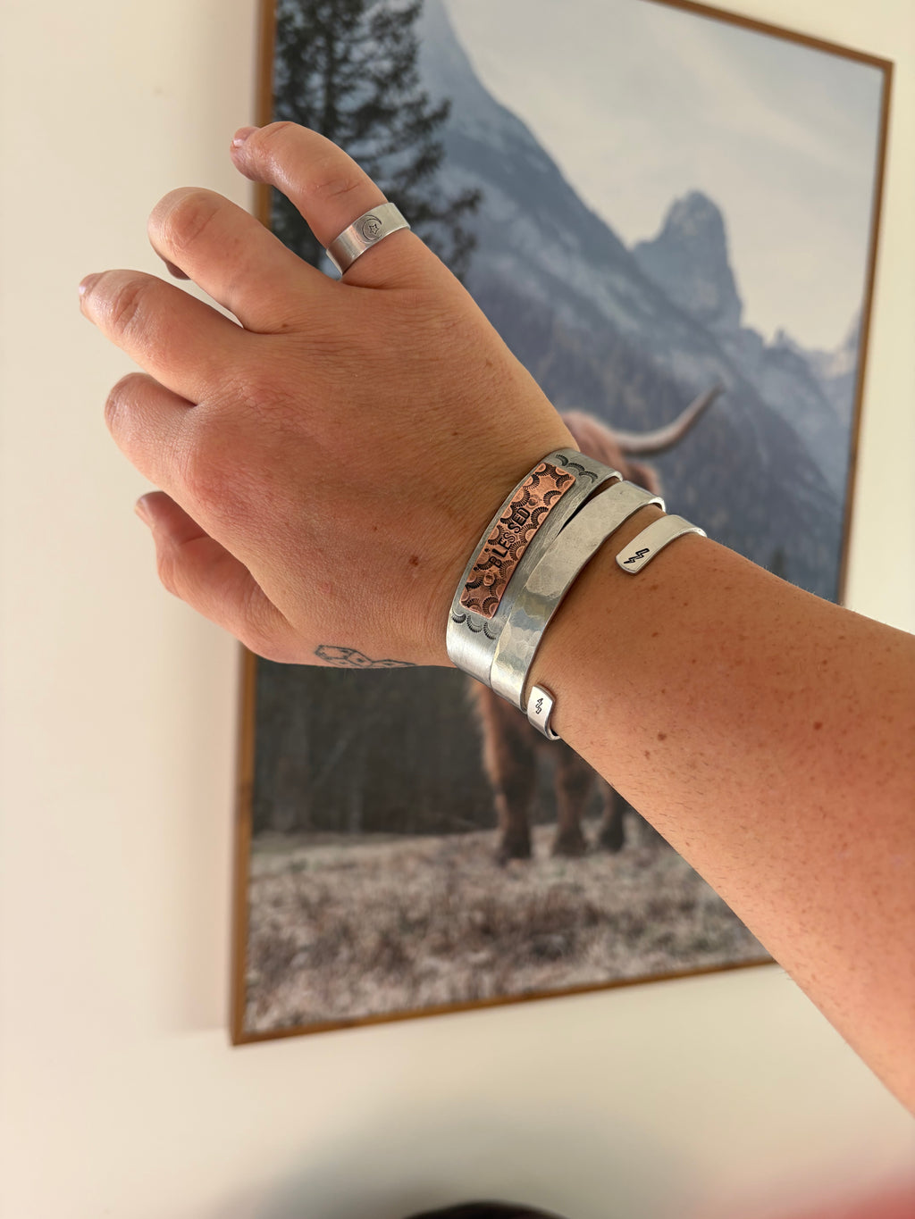 Blessed Tapered Cuff