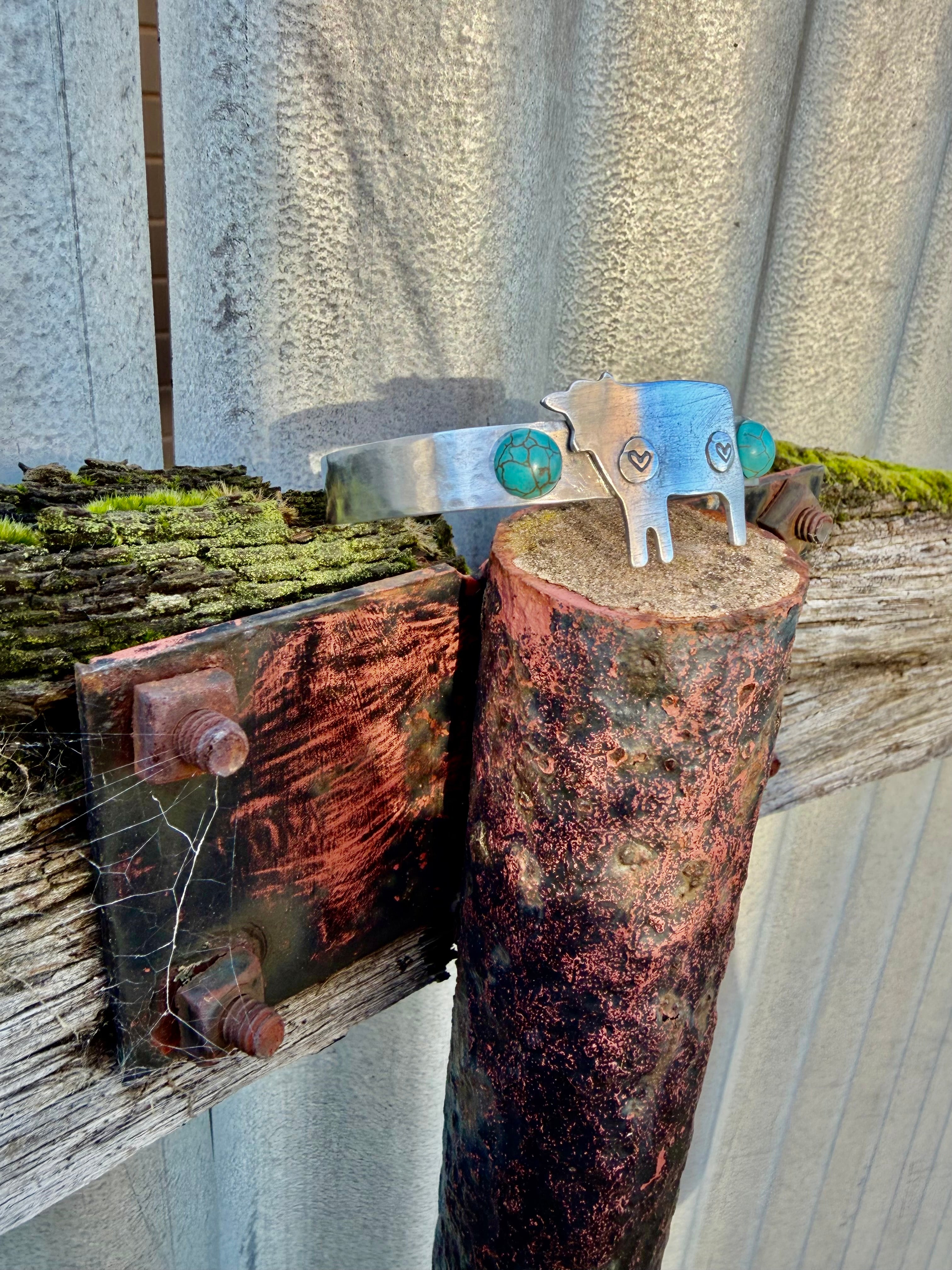Turquoise Heifer Bracelet