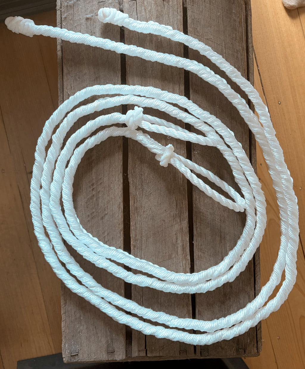 Silver Rope Campdraft Reins