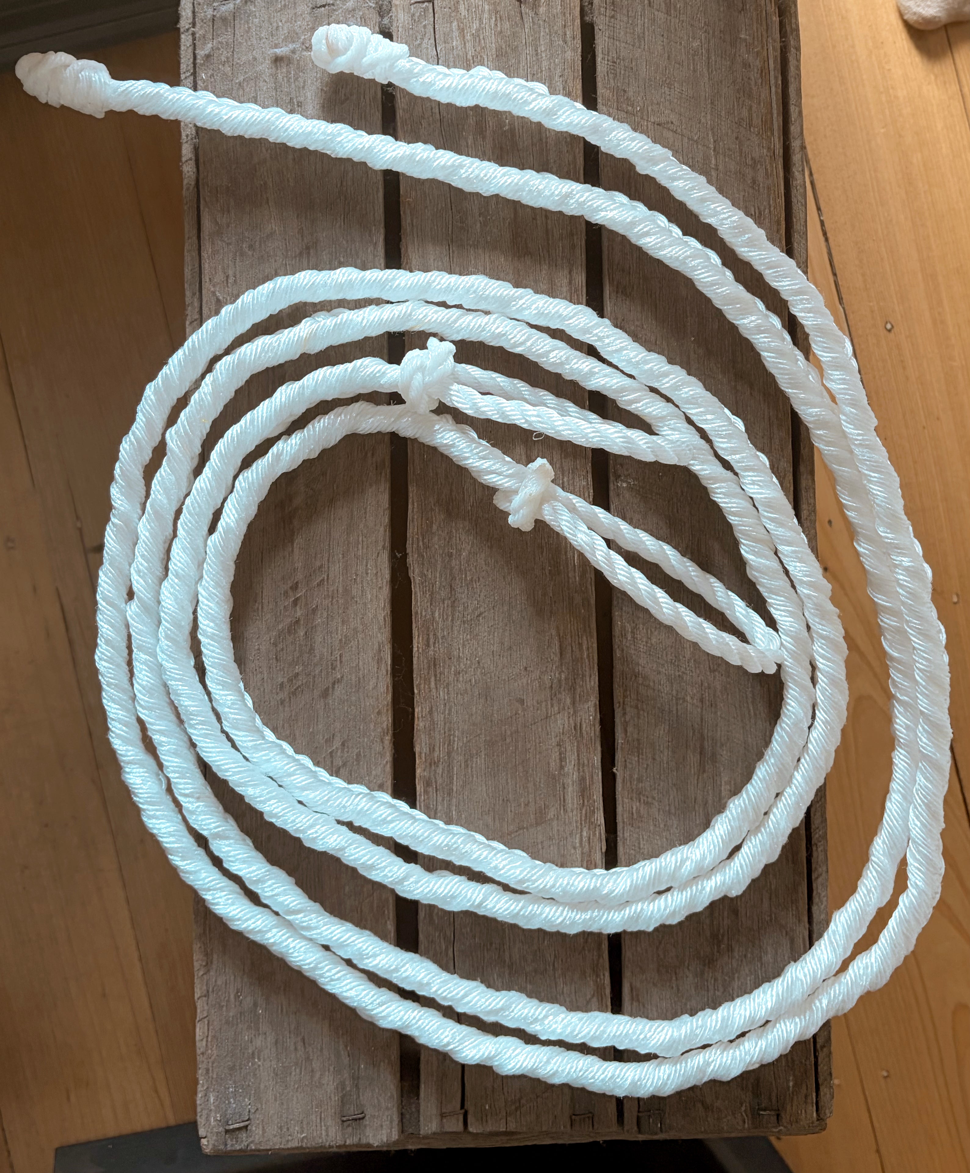 Silver Rope Campdraft Reins