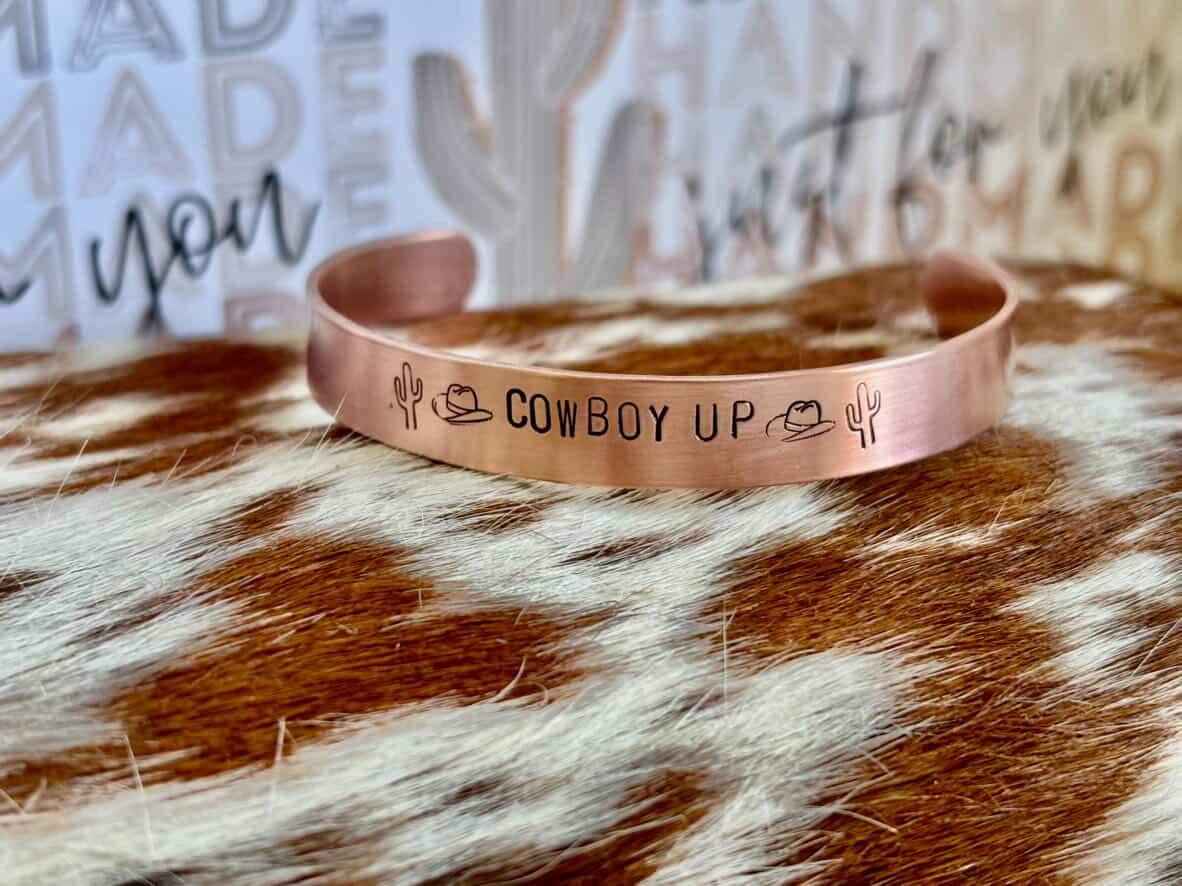 Original Custom Copper Bracelet