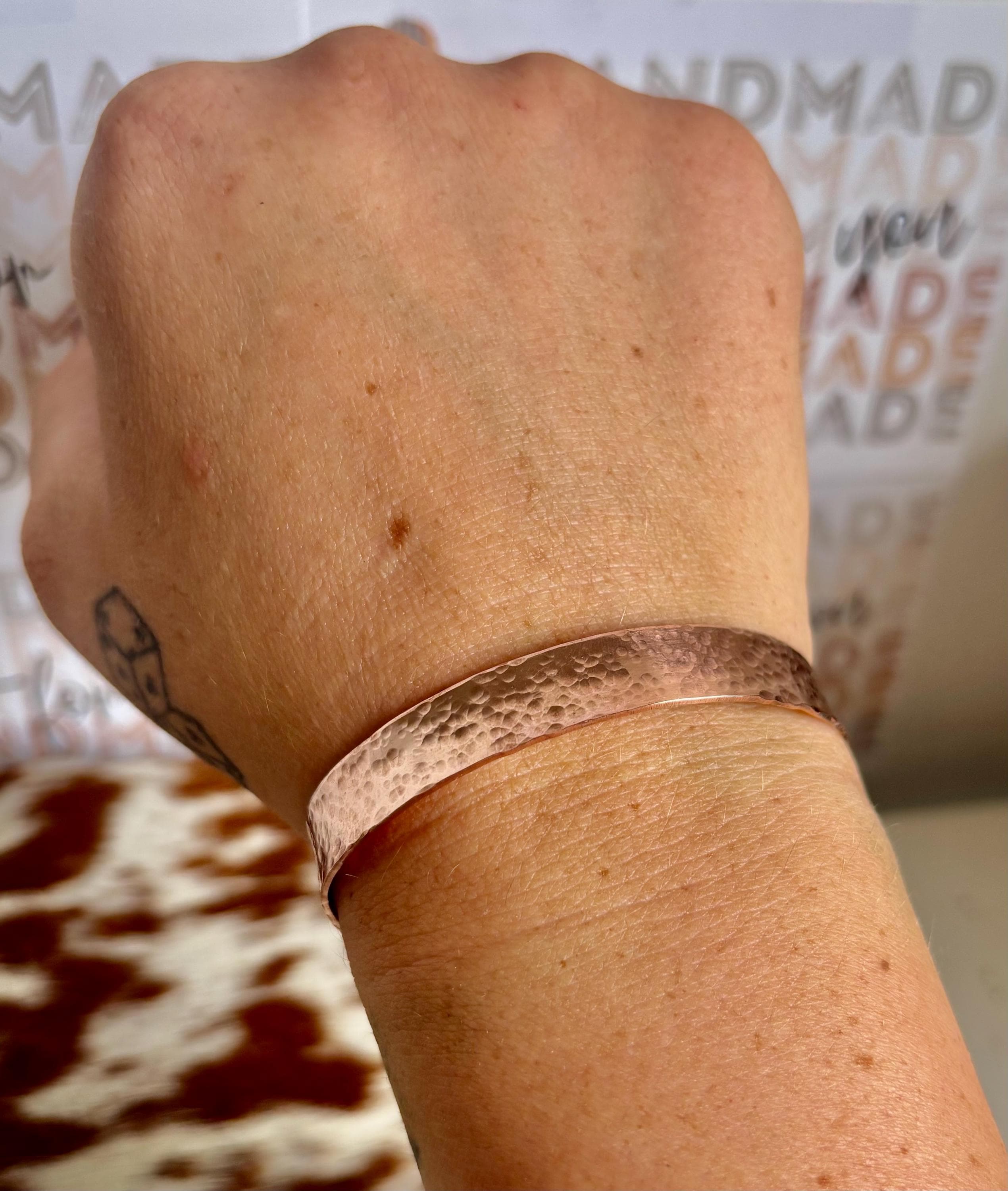 Copper Bracelet PEINED