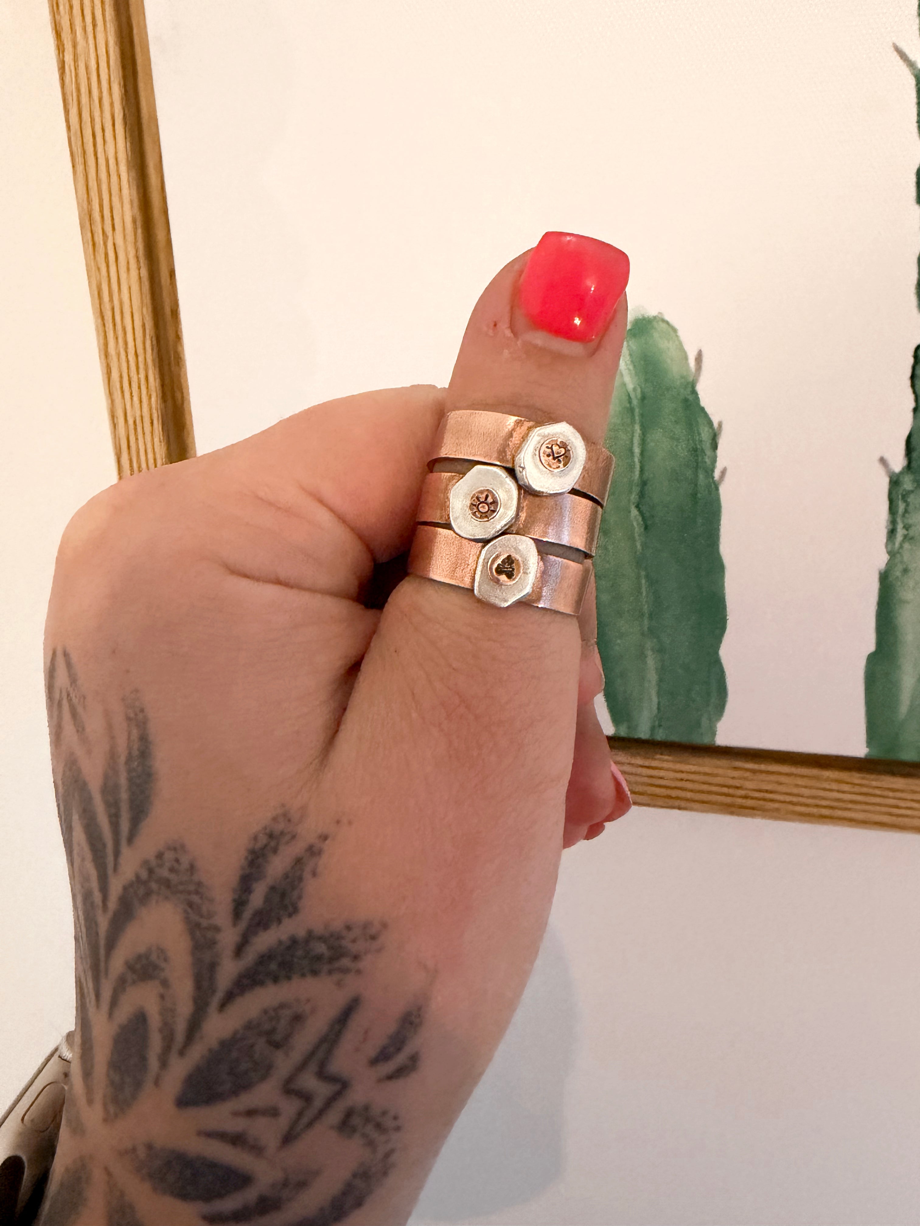 Riveted Copper Ring DISCONTINUED
