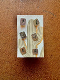 Imperfect Studs 6pk Earthy