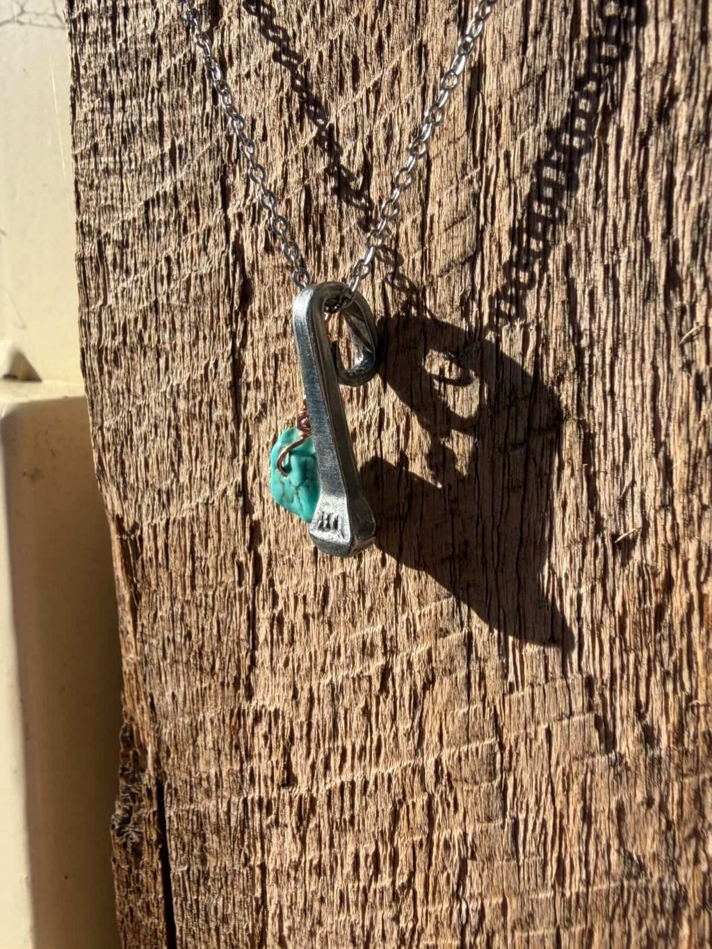 Horseshoe Nail Necklace