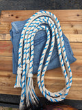 Blue Cotton Reins 6.5 ft