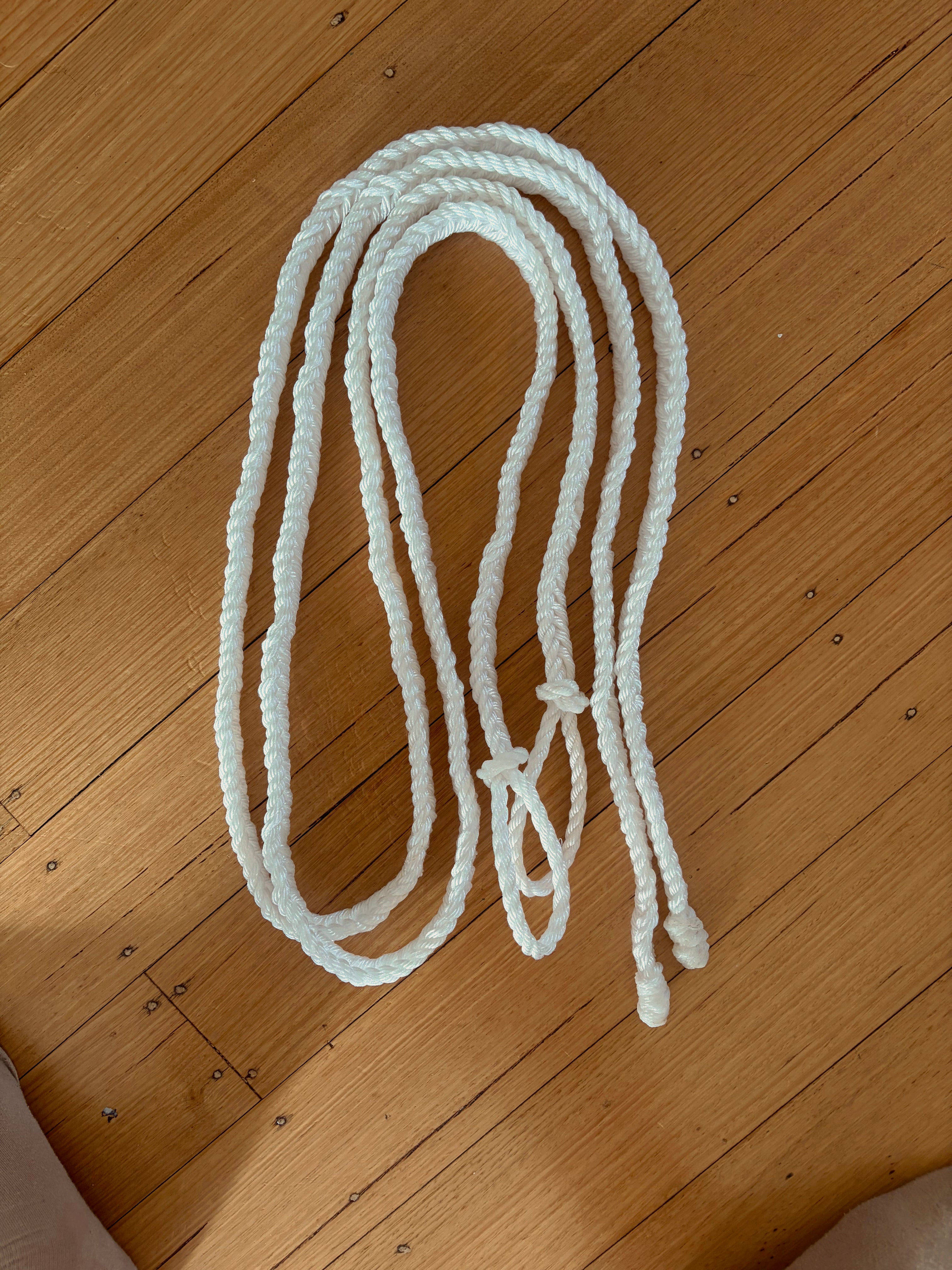 Silver Rope Campdraft Reins