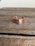 Copper Cuff Ring RIVET