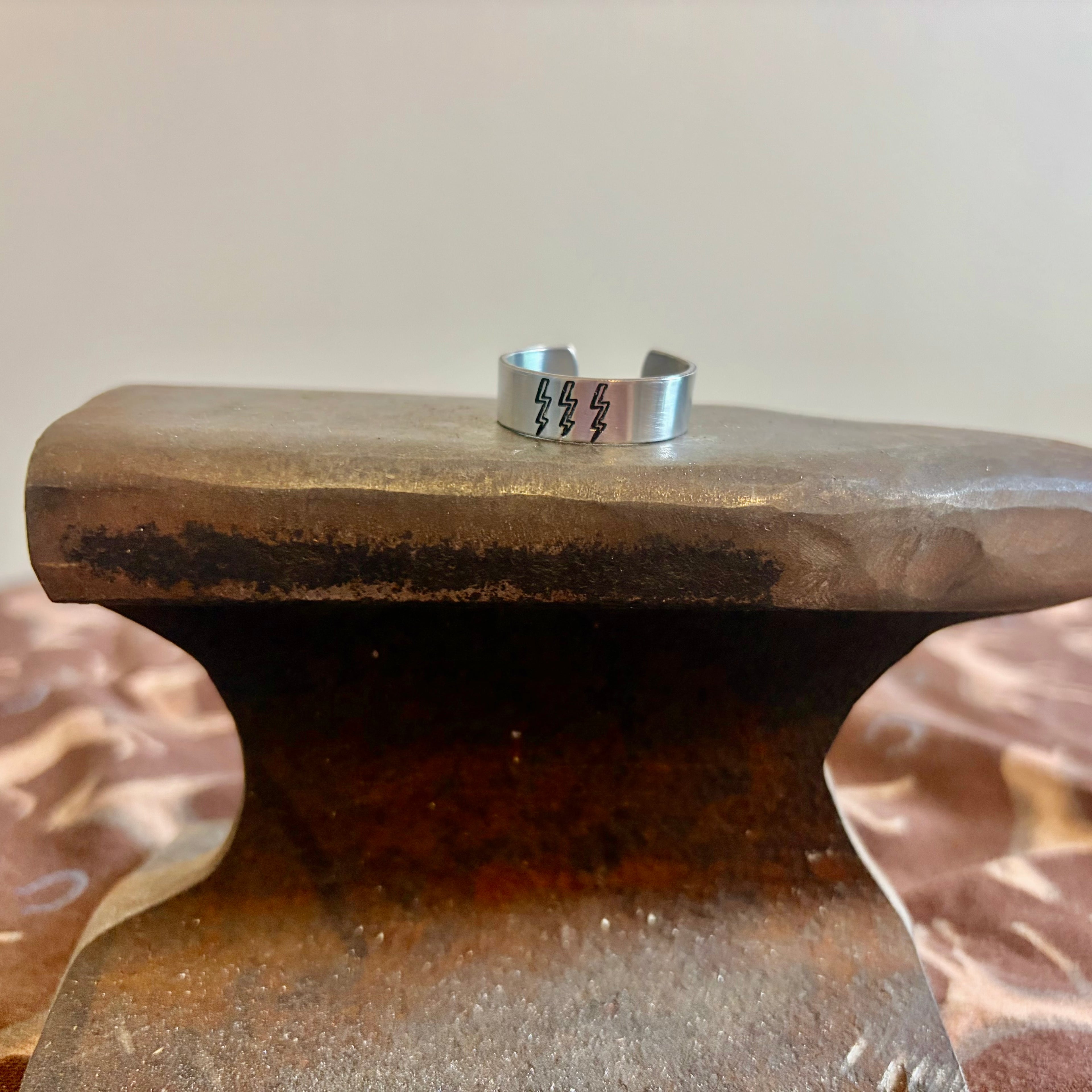 Lightning Stacker Ring