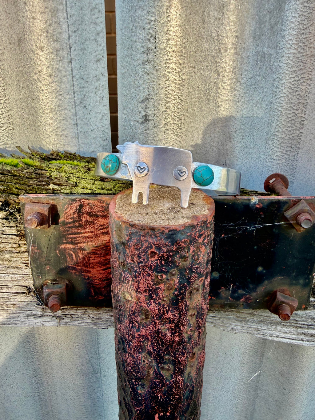 Turquoise Heifer Bracelet
