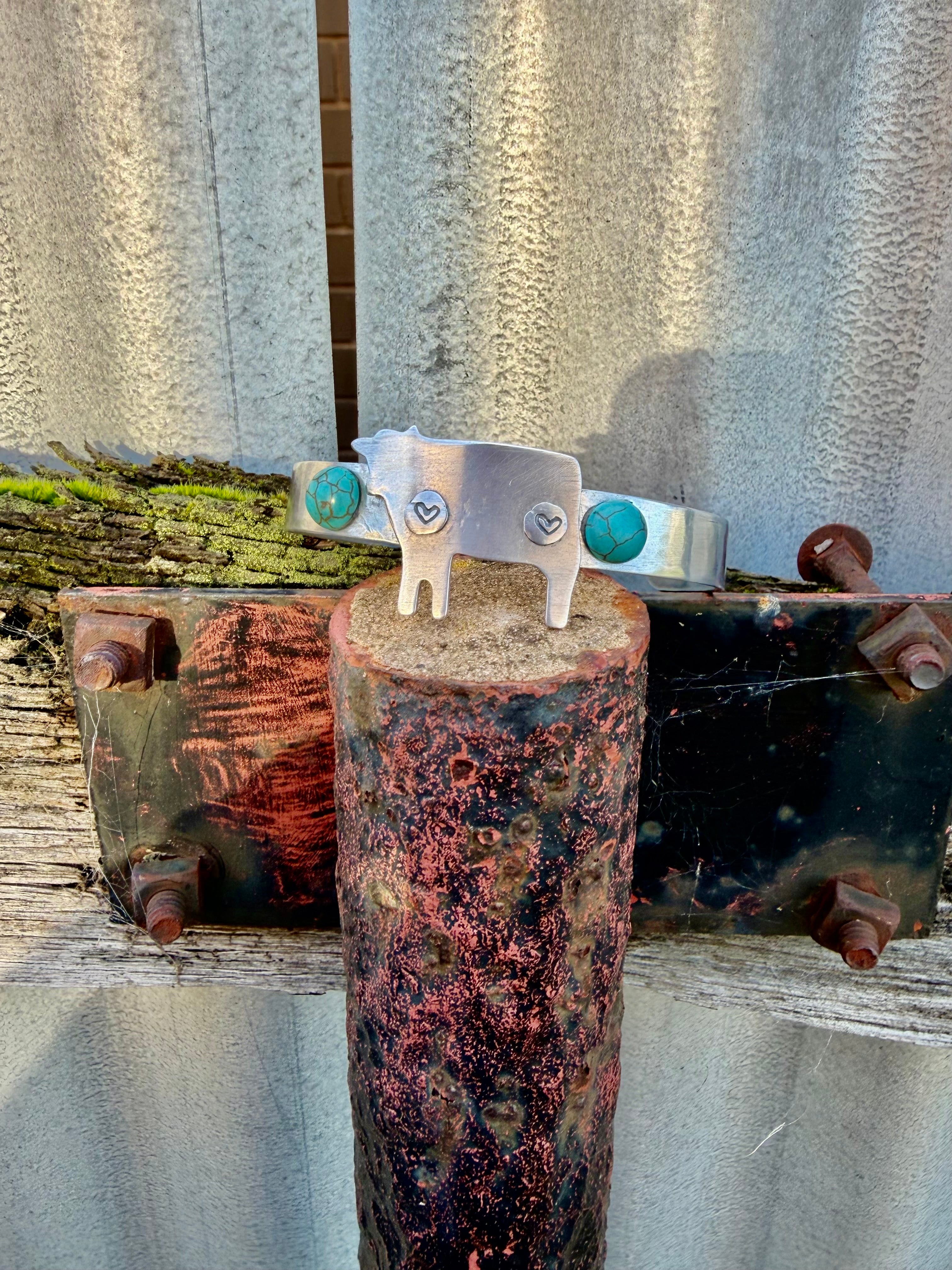 Turquoise Heifer Bracelet